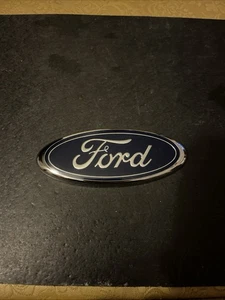 FORD Blue Chrome Exterior Car Emblem Badge Nameplate OEM YL84-7843500-AB 8L9 - Bild 1 von 1
