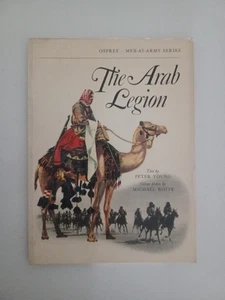 The Arab Legion-Osprey Men At Arms 1972 British Print - Picture 1 of 11