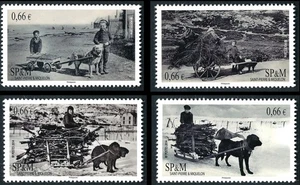 Briefmarke St. Pierre und Miquelon 1104/1107 ** neu ohne Scharnier 2014 - Bild 1 von 1