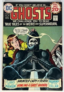 Fantasmas #29 Nick Cardy Leo Dorfman DC 1974 Horror Edad de Bronce Garra del Fantasma - Imagen 1 de 11