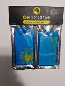 BODY GLOVE Silicone Luggage Tag Set - NEW - Picture 1 of 3