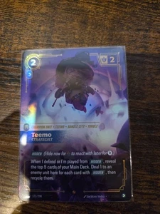 Riftbound League of Legends Origins Epic Foil Teemo Strategist 121/298 casi nuevo - Imagen 1 de 1