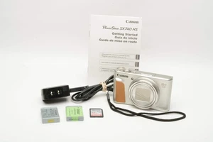 Canon SX740HS 20.3MP Digital Point&Shoot w/40X zoom, 2batts, manual - Picture 1 of 10