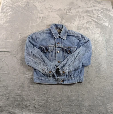 Винтажная мужская джинсовая куртка Maverick Blue Bell 40 сделано в США вестерн 80-е - Изображение 1 из 4