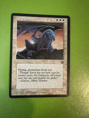 MTG Abbey Gargoyles Artist Proof From The Christopher Rush Family - Image 1 of 3