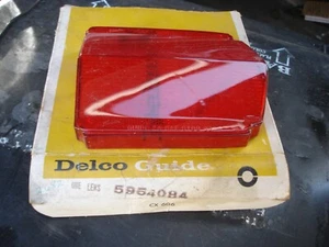 NOS Delco guide 1963 grand prix right tail light lens Passenger side - Picture 1 of 9