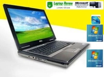 Dell Laptop Duo Windows 14" Vista Pro 2GB 80GB RS232 Serial Com Port - Image 1 of 4