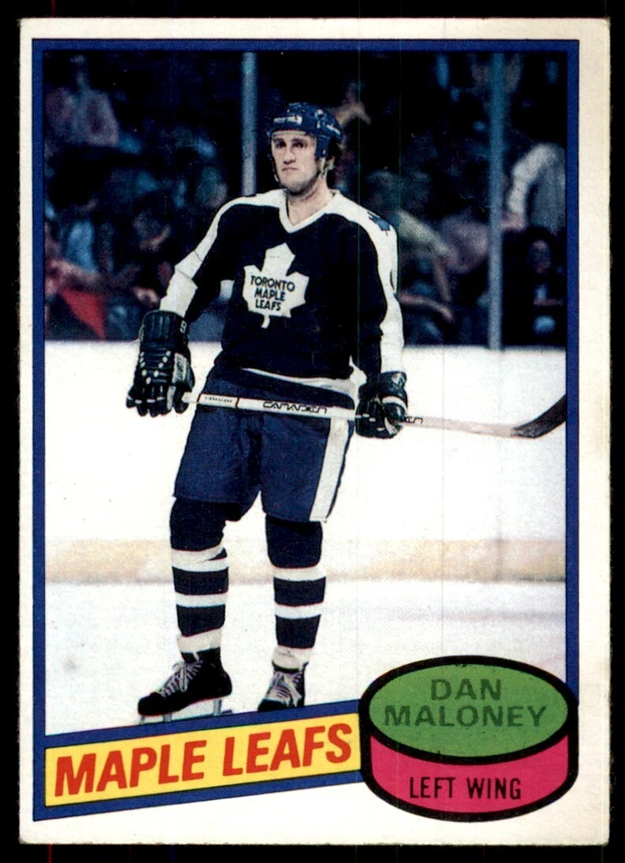 1980-81 Topps Dan Maloney Hockey Cards #118 - Image 1 of 2
