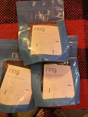 RING Indoor Cam Cover Security Camera Privacy Cover Ring Stick Up Cameras 3 Pack - Image 1 of 4