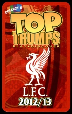 Top Trumps Liverpool (2012-2013) Badge Title Card - Image 1 of 2
