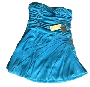 Cinderella Divine 4XL Prom Formal turquoise Corset Dress With sequins Sleeveless - Picture 1 of 24