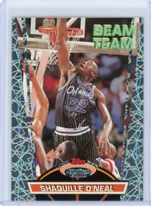 1992-93 Topps Stadium Club Basketball Beam Team Members Only 21 Shaquille O'Neal - Picture 1 of 2