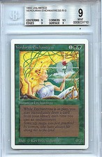 MTG Unlimited Verduran Enchantress  BGS 9.0 (9) Mint Card Magic WOTC 1710
