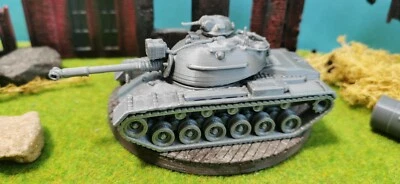 M48A3 " Patton " Media US Kampfpanzer Modello Kit di Costruzione Kalter Guerra - Immagine 1 di 3