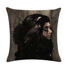 Home Decor Insects Fairy Elf Linen Cotton Sofa Pillow Case Throw Cushion Cover