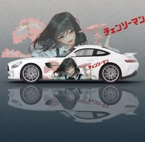 Calcomanías de coche personalizadas Itasha; calcomanías de coche inspiradas en anime; calcomanía lateral Itasha, ambos lados - Imagen 1 de 1