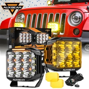 AUXBEAM 26100LM 228W LED Driving Lights Spot Flood Combo Work Spotlights Pods - Picture 1 of 12