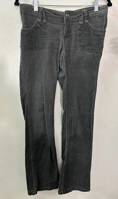 Unionbay Womens Pants Size 5 Gray Corduroy Flare Leg Low Rise Y2K  Retro - Image 1 of 4