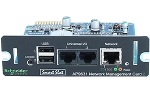 APC AP9631 UPS Schneider Network Management Card 2 - Afbeelding 1 van 1