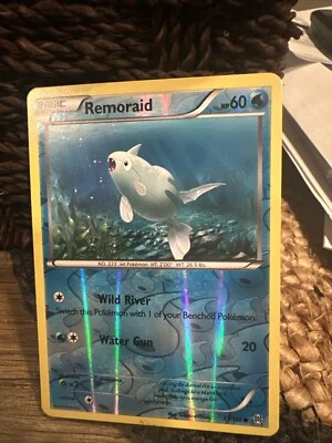 Remoraid 31/162 XY BREAKthrough Pokemon Reverse Holo Common Card (LP) - Image 1 of 2
