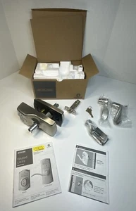 NEW Schlage FE595 CAM 619 ACC Camelot Keypad Lever Door Lock Nickel - Picture 1 of 24
