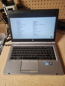 HP EliteBook 8460P Intel i7-2620M 2.7GHz 8GB RAM No HDD/OS AMD GPU See Desc - Picture 1 of 8