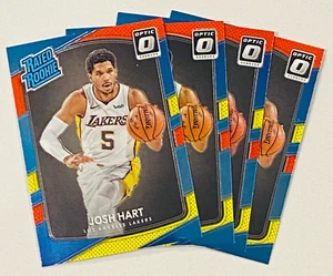 (4) Josh Hart 2017-2018 Panini Optic Red Yellow Rated Rookie quasi nuovo RC Lotto #171 - Foto 1 di 2