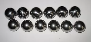 12 bolas de 1-1/16 pulgadas de carbono duro y 1 pulgada núcleos de acero al carbono blando 6 cada uno - Imagen 1 de 3