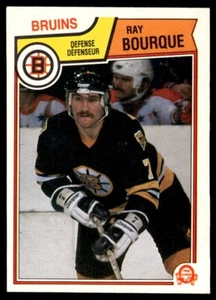 1983-84 O-Pee-Chee Hockey Card Ray Bourque Boston Bruins #45 EX-MT+ - Picture 1 of 2