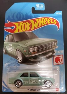 HOT WHEELS - '71 DATSUN 510#162/250 GREEN - Bild 1 von 2
