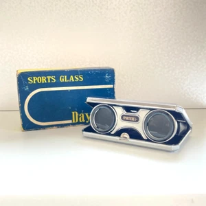 Vintage Opera glass Lens 2.5x 3mm Portable Foldaway Binoculars Antique Japan - Picture 1 of 15