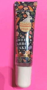 NEW BATH & BODY WORKS SWEET CARROT CAKE LIP GLOSS-FULL SIZE - Picture 1 of 2