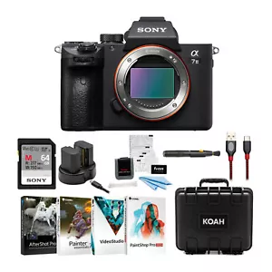Sony a7 III Full Frame Mirrorless Interchangeable Lens Camera Essentials Kit - Picture 1 of 12