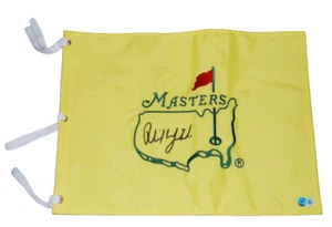 PHIL MICKELSON signed (MASTERS) Golf Undated Pin Flagge BECKETT BAS BG93721 - Bild 1 von 2