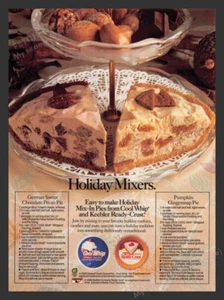 Cool Whip & Ready Crust Holiday Mixer Rezepte 80er Jahre Print Werbung 1988 - Bild 1 von 1