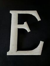 1919 Antique Kearsarge School Erie PA Bronze Letter "E" Architectural Salvage