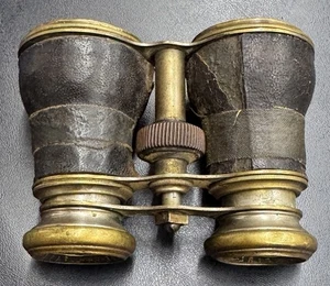 Binoculares antiguos de principios de 1930 LE Jockey Club París teatro ópera carreras de caballos - Imagen 1 de 12