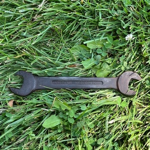 Vintage WW2 Era Arcturus 41-W-1012-5 Open End Wrench 3/4" x 7/8" USA Jeep  - Picture 1 of 6