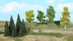 HEKI, 30 Arbres et sapins 5-11 cm, échelle , HEK1963 - Picture 1 of 1