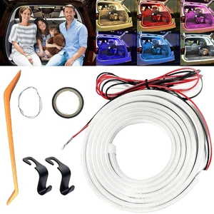 Striscia Luminosa a Flusso Dinamico per Bagagliaio, Luci a LED per Interni Auto, - Foto 1 di 12