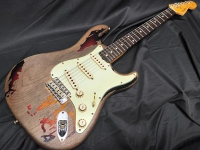 Fender Custom Shop Rory Gallagher Stratocaster Heavy Relic 3 Tone Sunburst 2005 - Image 1 of 4