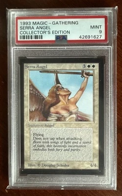 PSA 9 Mtg Collector’s Edition Serra Angel - Image 1 of 2