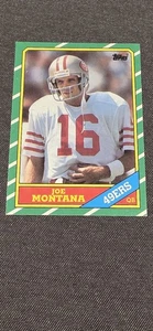 1986 Topps Joe Montana Football Karte # 156  - Bild 1 von 2