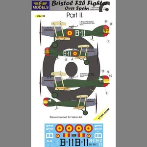 LF Models C44128 1/144 Bristol F.2b Fighter over Spain Part II. - Bild 1 von 1