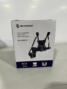 Sevenoak Sk-msp01 1 oder 2 Kamera Weste mit Seitenholster - Bild 1 von 2