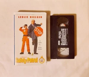 Disney's Safety Patrol VHS Leslie Neilson Clamshell - Picture 1 of 1