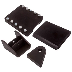 4x Log Splitter Splitting Slide Wedge Rear Hydraulic Cylinder Mount 6 inch Beam - Picture 1 of 15