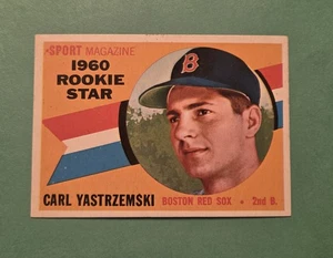1960 Topps CARL YASTRZEMSKI RC #148 **AMAZING CONDITION** 💯% ORIGINAL - Picture 1 of 9