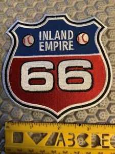 Parche grande de béisbol Inland Empire 66ers de 4 pulgadas MLB San Bernardino - Imagen 1 de 2