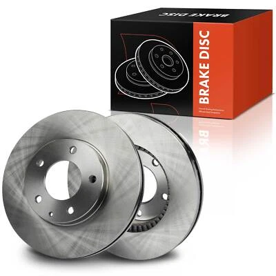 2x Front Disc Brake Rotors for Mazda Millenia 1995-2000 Mazda MPV 2000-2005 2006 - Image 1 of 4